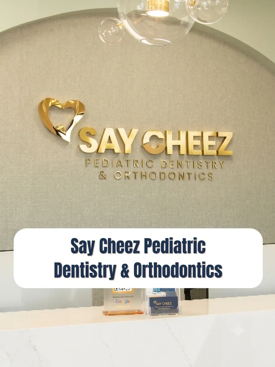 Say Cheez Pediatric Dentistry on Instagram — a young patient smiling