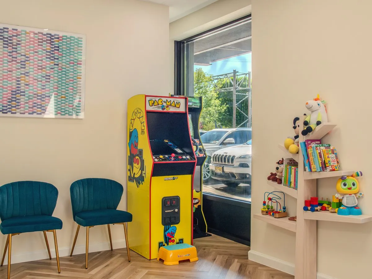 The waiting area