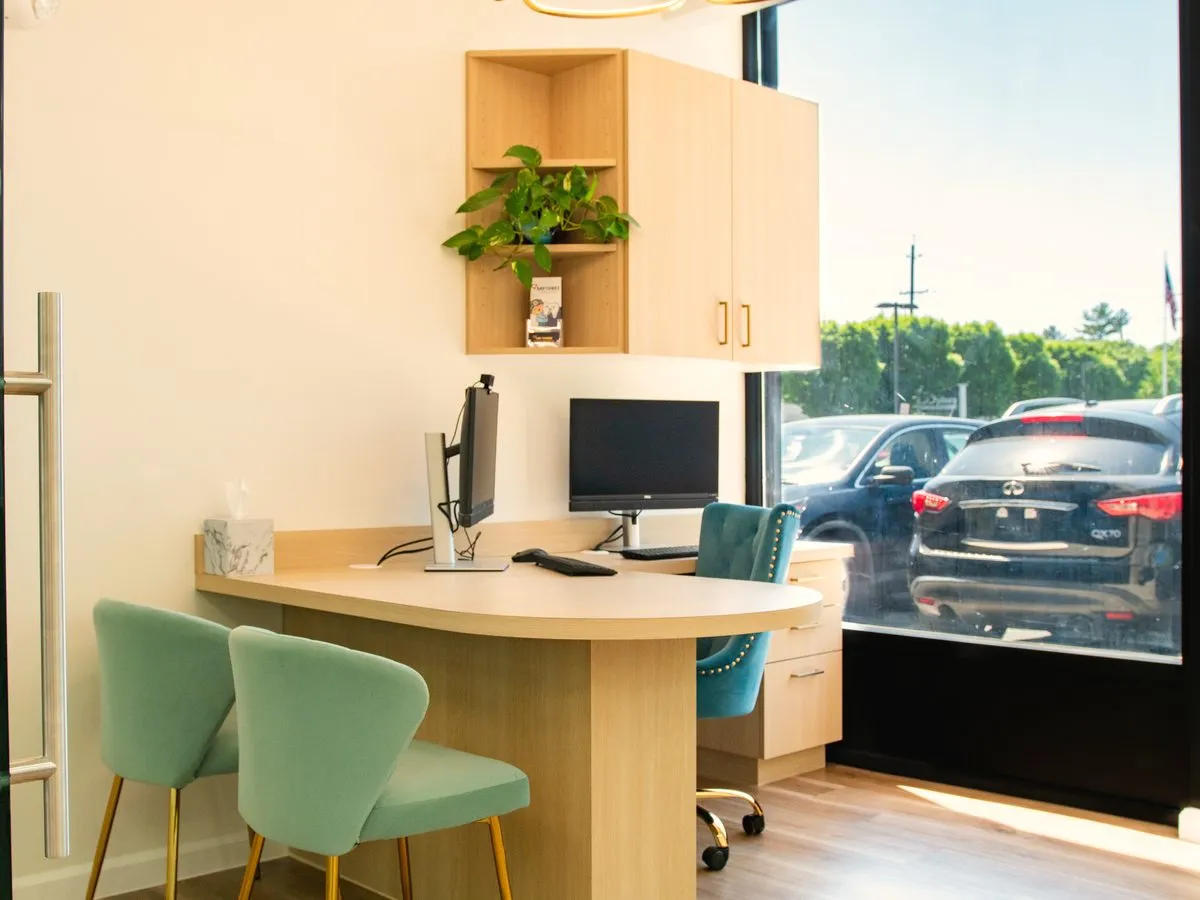 A consultation nook